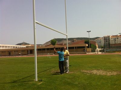 El polideportivo Luis Ocaña mejora sus instalaciones